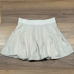 Outdoor Voices Pleated Tennis Skort in White Size Small